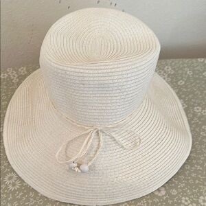 Preston & York Cream Sun Hat One Size
